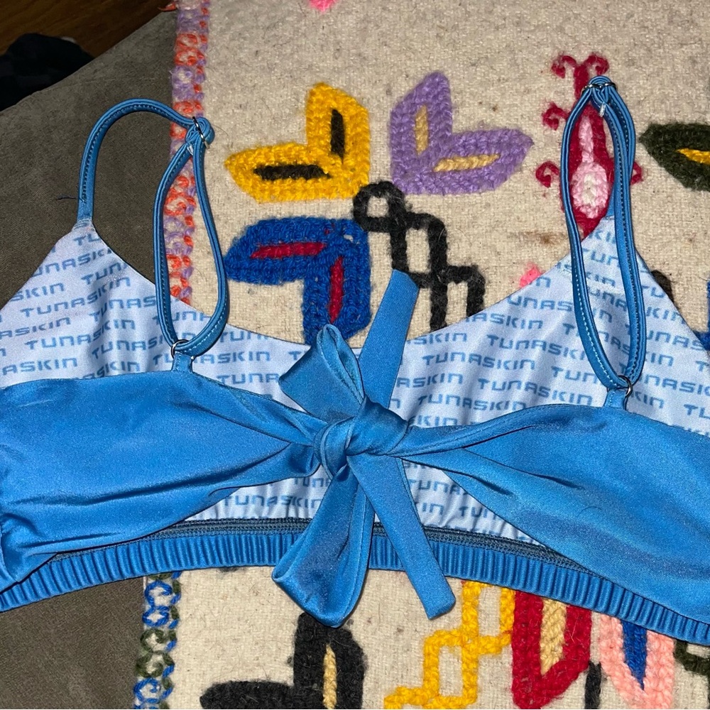 Vibrant Blue Bikini Top - Picture 4 of 6